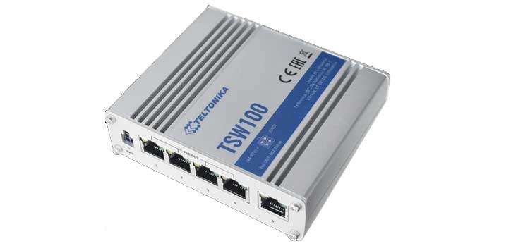 TSW100-Teltonika-TSW100-Unmanaged-Industrial-8023af-at-Gigabit-Ethernet-PoE-Switch-With-60W-AU-Power-Supply